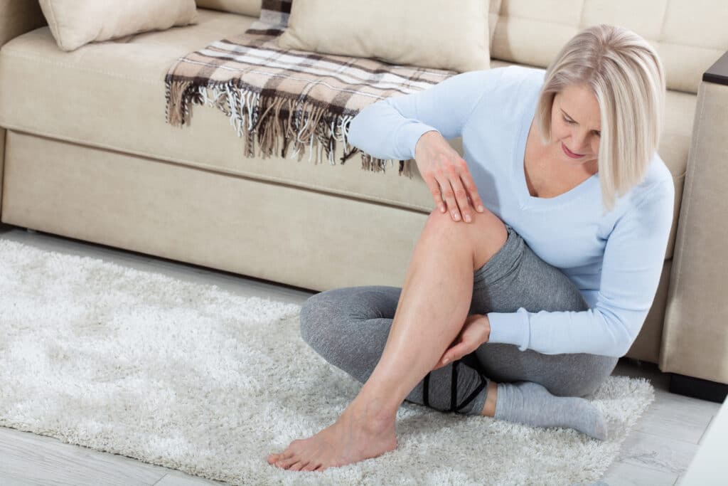 leg pain after crash