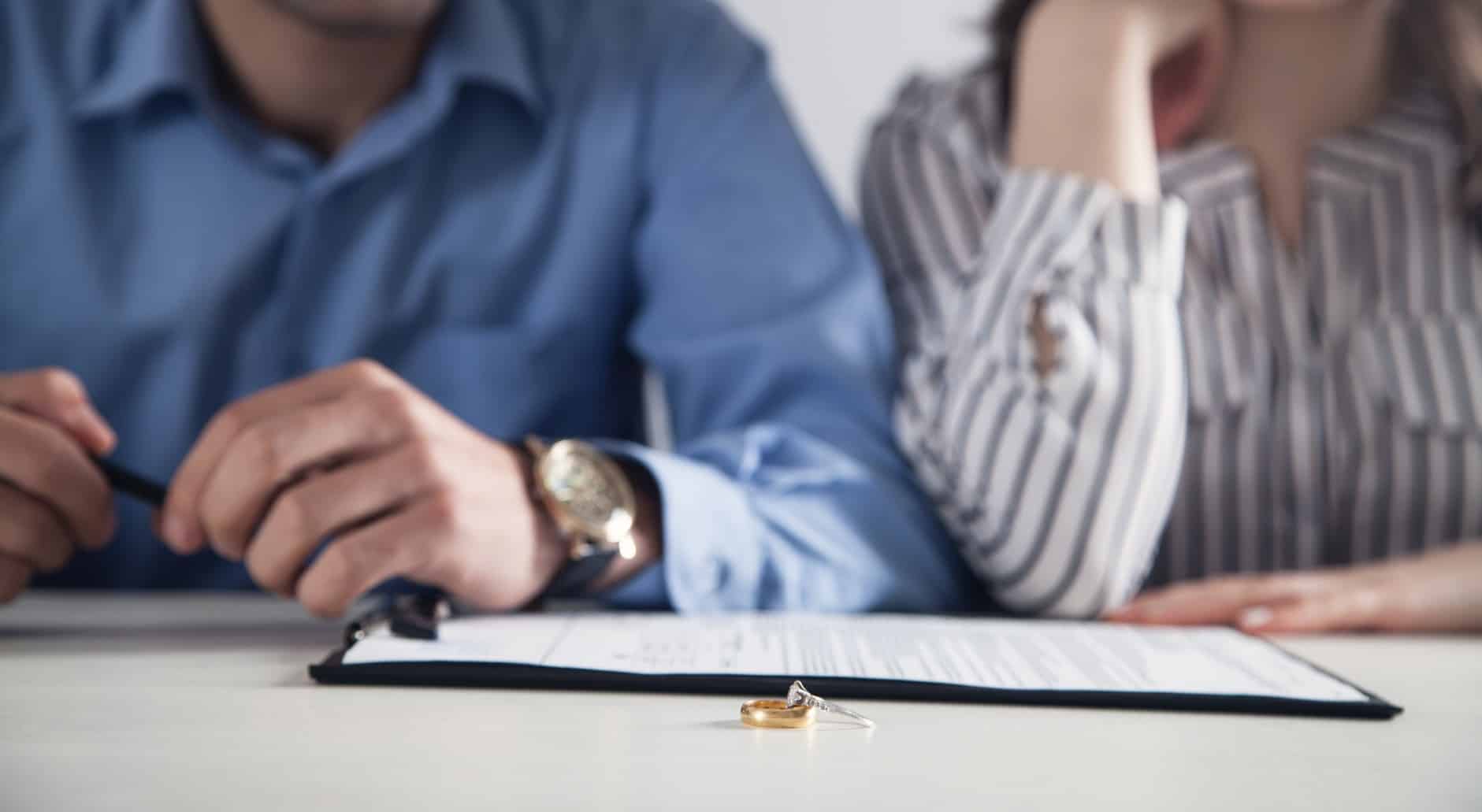 a couple going through a divorce is reviewing equitable distribution guidelines